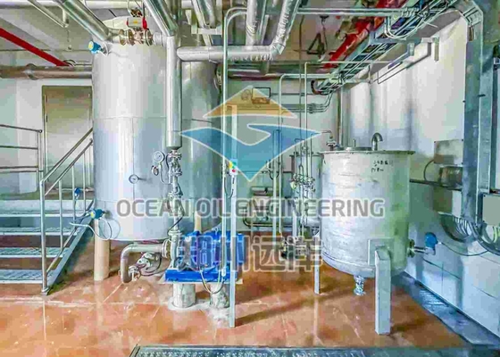 کارخانه پالایش روغن خوراکی الکتریکی 50/60 هرتز برای پردازش ISO9001 سفارشی