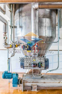 سیستم کنترل PLC/DCS کارخانه پیش پردازش روغن با گرمایش در محل و روغن حرارتی