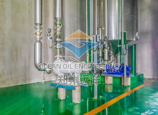 تجهیزات اصلی DTDC در کارخانه استخراج روغن غذایی با روش استخراج حلال