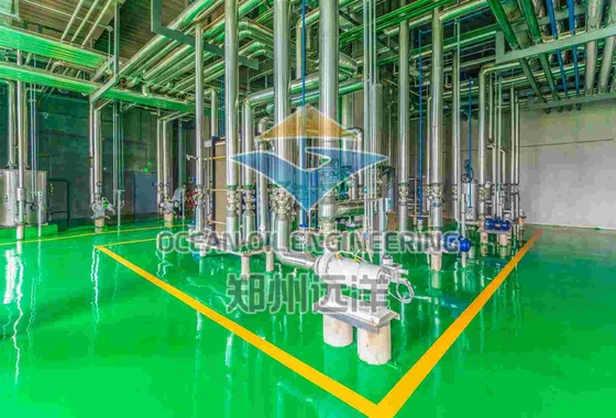 تاسیسات پالایشگاه نفت غذایی مستمر 10-5000 TPD ظرفیت و عملکرد کارآمد