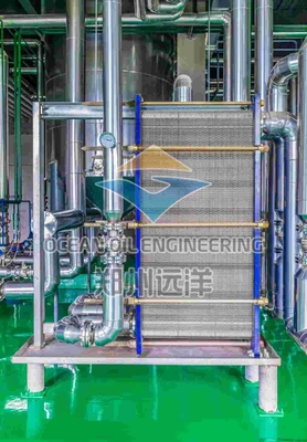 بخش کارگاه رنگ زدایی کارخانه تصفیه فیزیکی با حالت کار خودکار