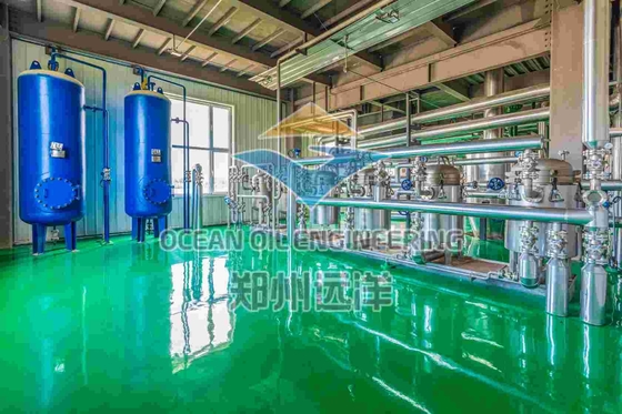 کنترل PLC تجهیزات تصفیه روغن غذایی 200 - 500TPD ظرفیت صدور گواهینامه ISO9001