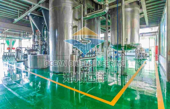 SS304 دستگاه استخراج روغن چرخش آب خنک کننده پردازش ساده شده