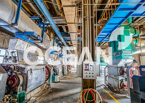 دستگاه پیش تصفیه دانه های روغن طرح سه بعدی فن آوری 10-1500TPD ثبت شده