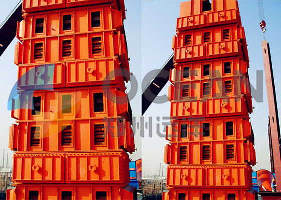 10 - 1000TPD پیش تصفیه کننده روغن کارخانه تهویه مطبوع OEM نصب شده