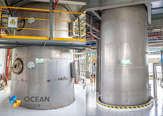 500-1000TPD تجهیزات پالایش روغن خوراکی روغن سویا صرفه جویی در انرژی