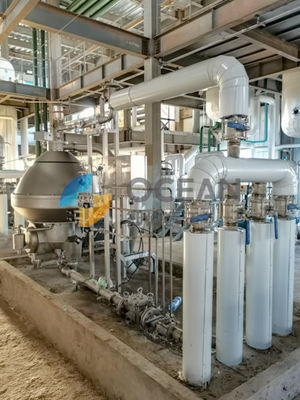 تمیز کردن کارخانه پیش تصفیه روغن انتخاب طرح سه بعدی OEM