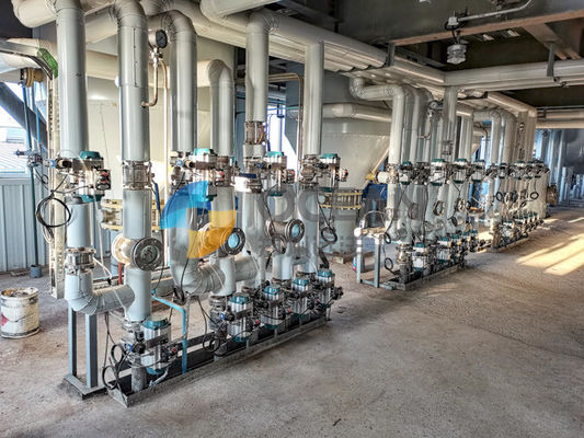 20-500TPD کارخانه پالایش روغن سبوس برنج پالایش مداوم فیزیکی