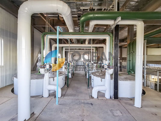 1000-1500T / روز کارخانه پالایشگاه روغن خوراکی کوچک 380V 440V