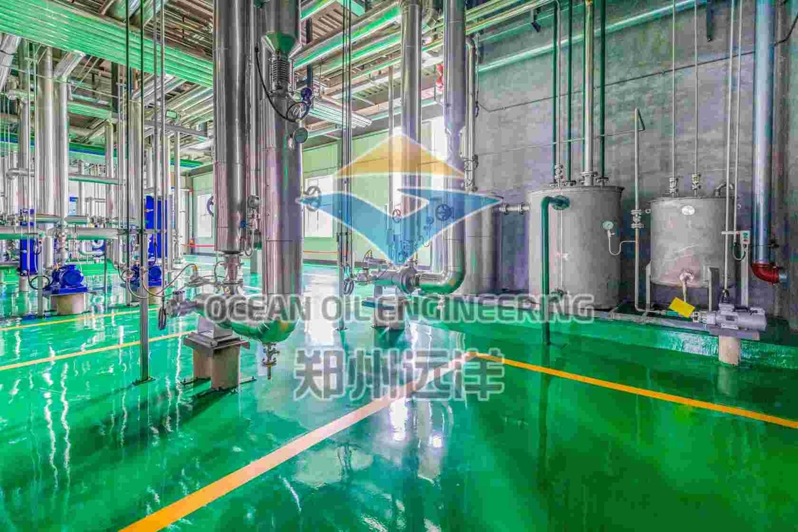 دستگاه DTDC تجهیزات استخراج روغن غذایی برای روغن جوانه ذرت